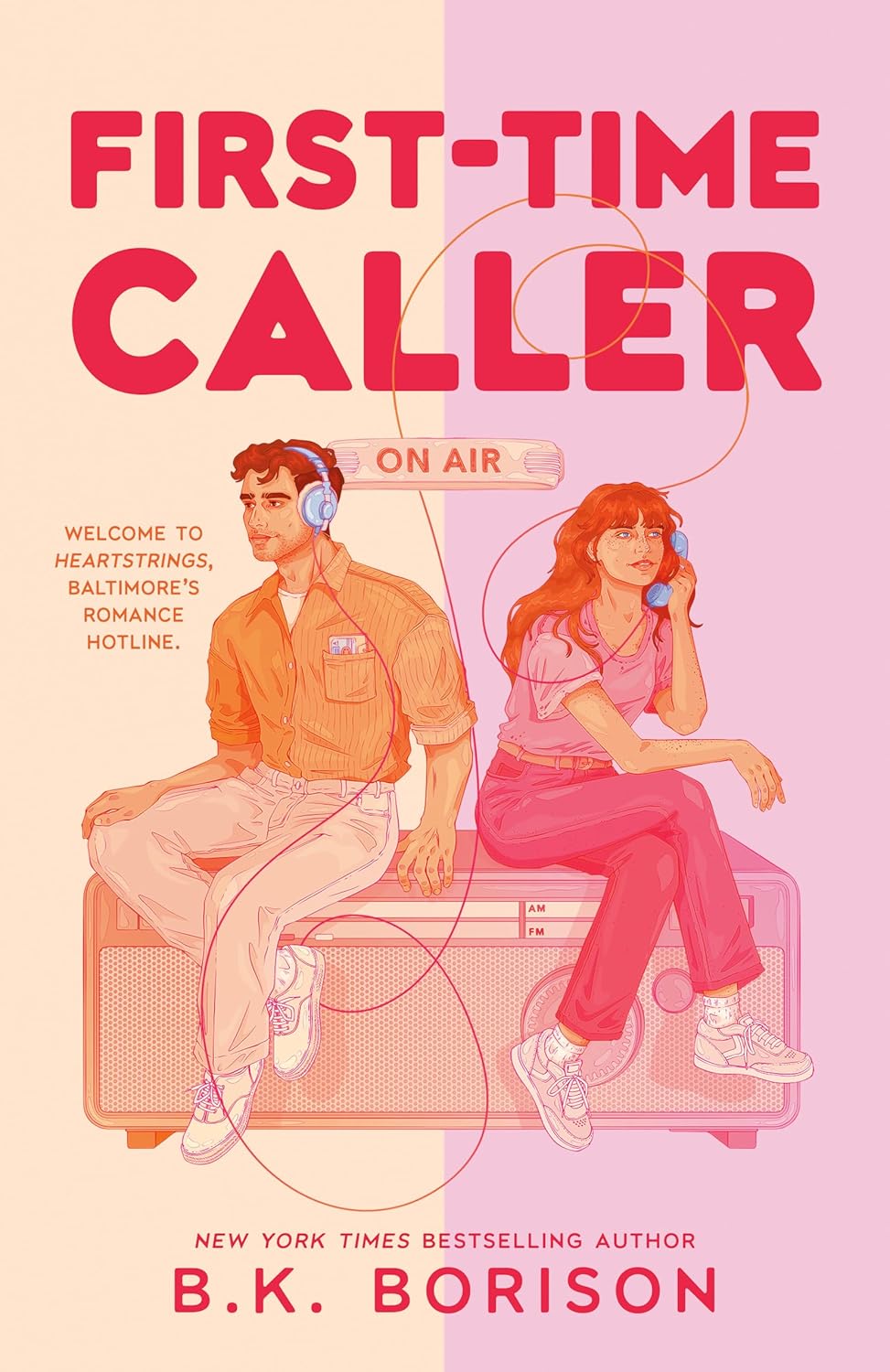 Cover for First-Time Caller (Heartstrings Book 1)