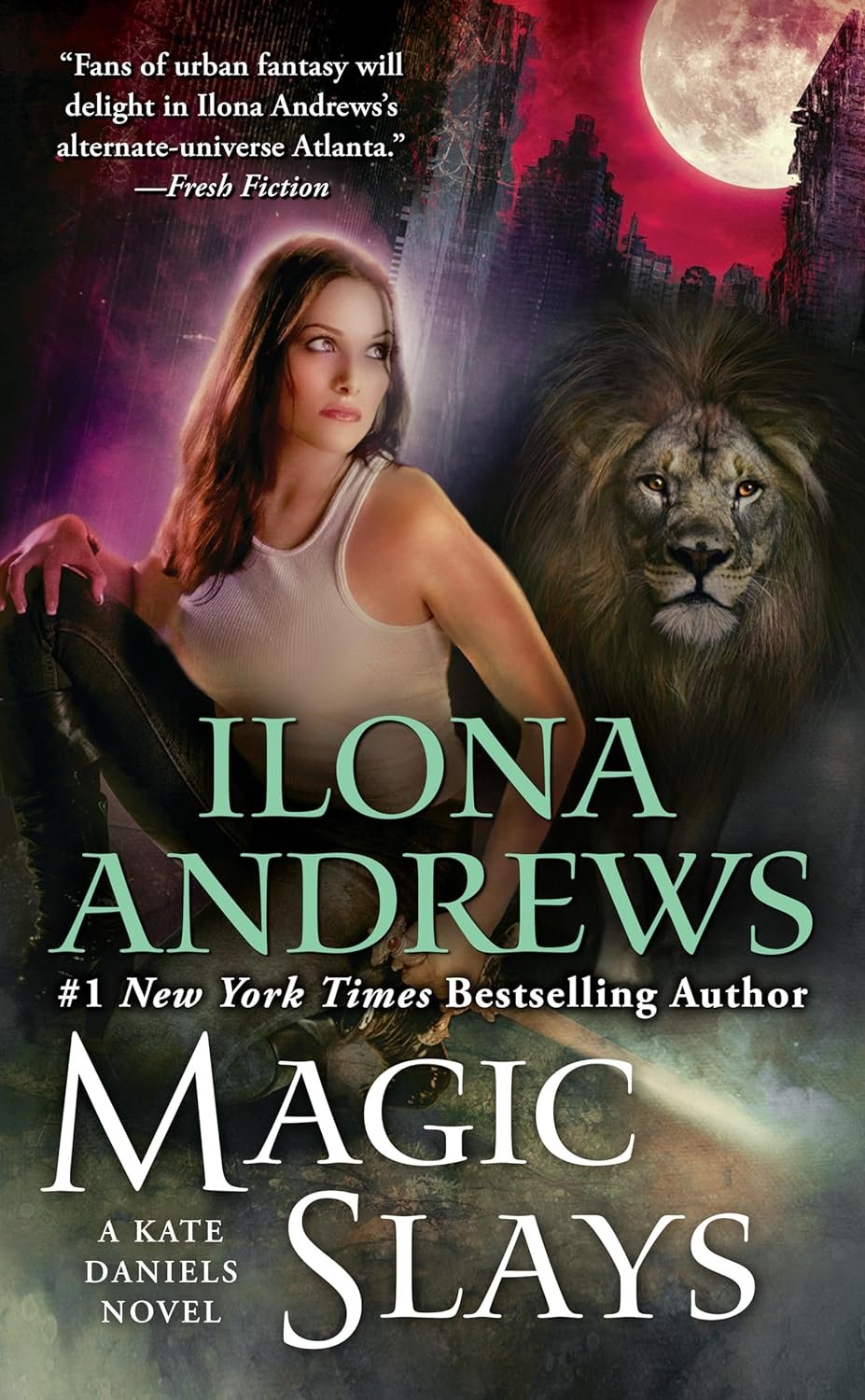 Cover for Magic Slays (Kate Daniels Book 5)